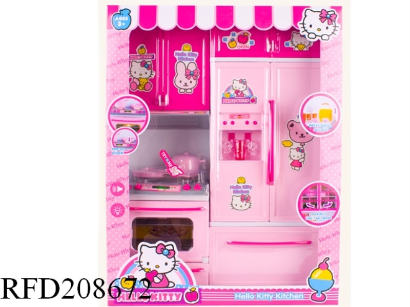 KITY CAT KITCHEN SUITE(2 ASST)  WITH SOUNDS,LIGHT
