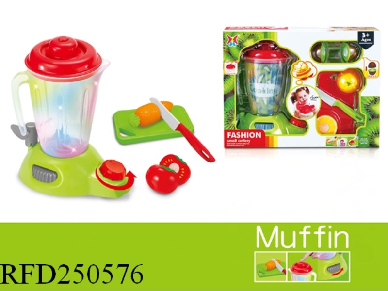 FRUIT JUICE WITH LIGHT AND MUSIC