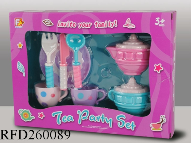 TEA SET 8PCS