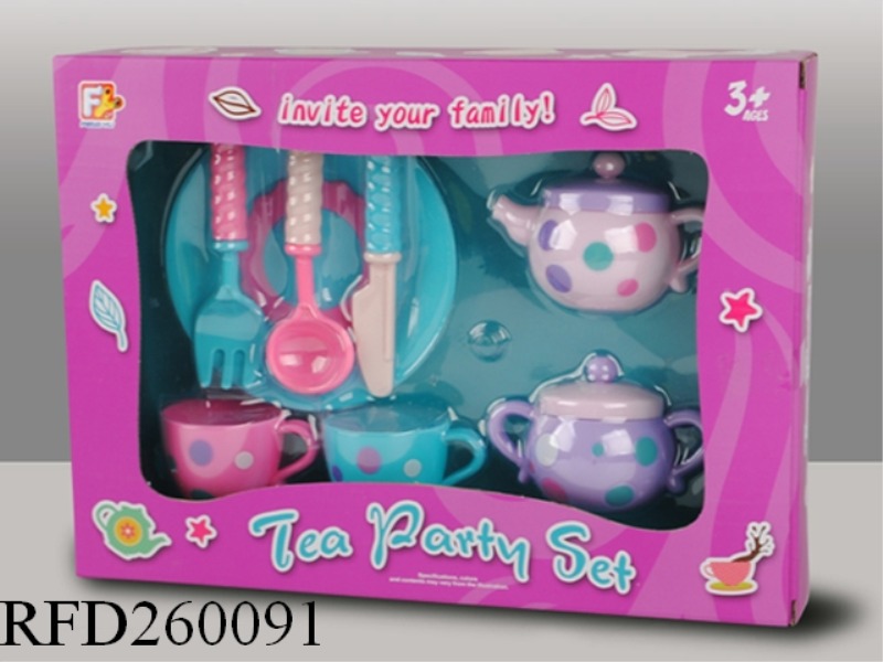 TEA SET 8PCS