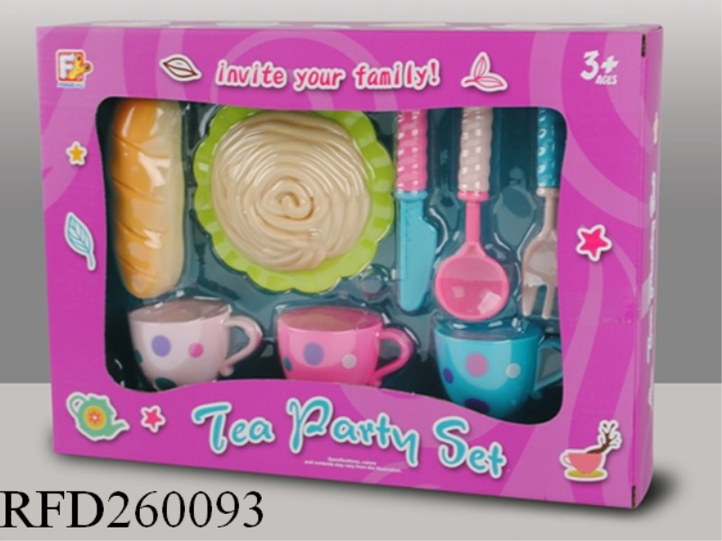 TEA SET 9PCS