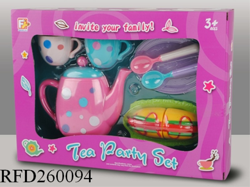 TEA SET 8PCS