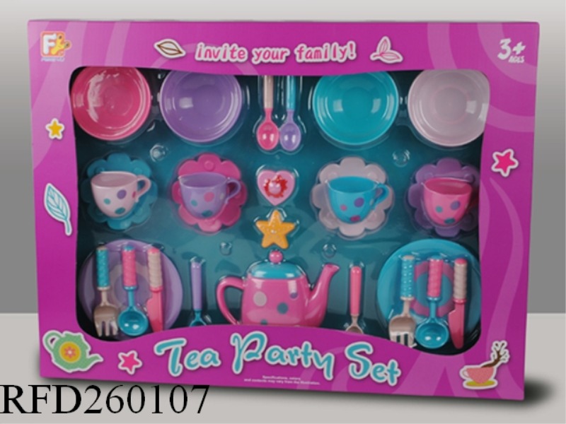 TEA SET 27PCS