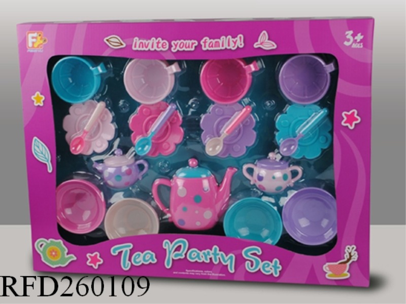 TEA SET 19PCS