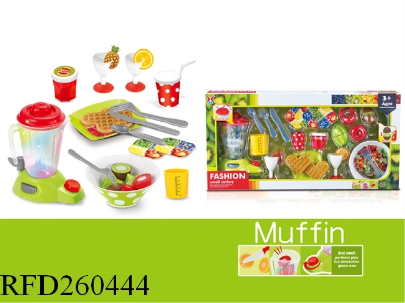 FRUIT JUICE COMBINATION WITH LIGHT AND MUSIC