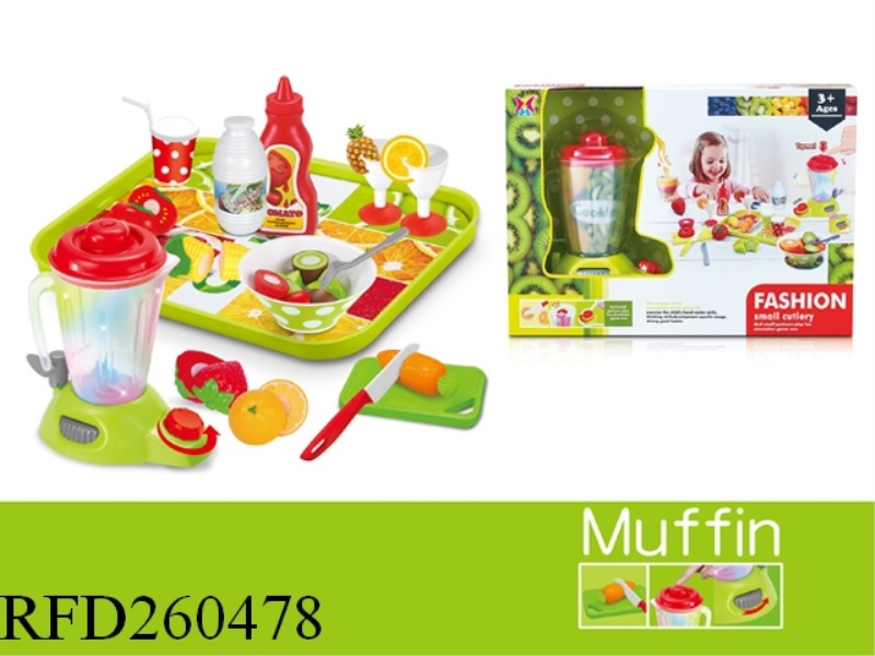 FRUIT JUICE COMBINATION WITH LIGHT AND MUSIC