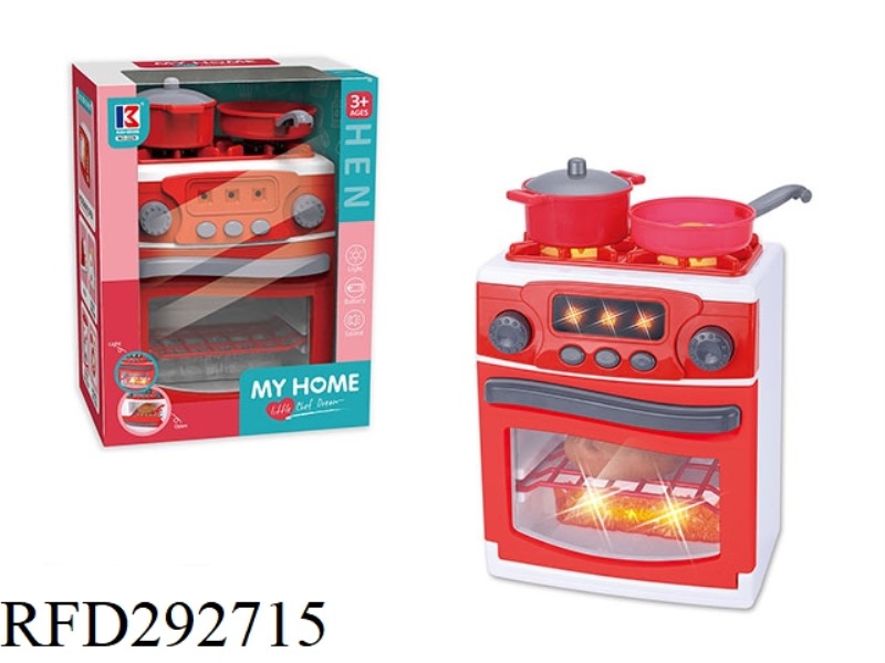 B/O GAS STOVE WITH LIGHT AND MUSIC