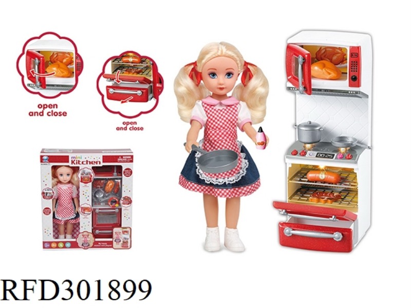 STOVE+DOLL(WITH LIGHT AND MUSIC)