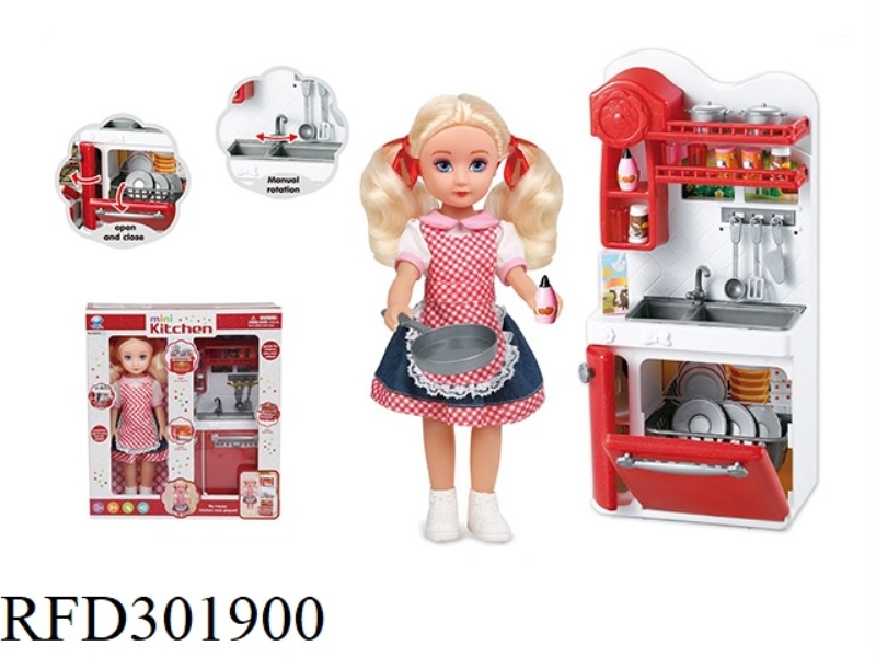 VEGATABLE BASIN+DOLL
