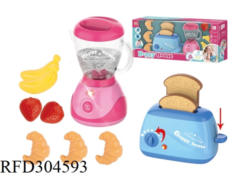 B/O JUICER WITH+BREAD MAKER SET WITH LIGHT