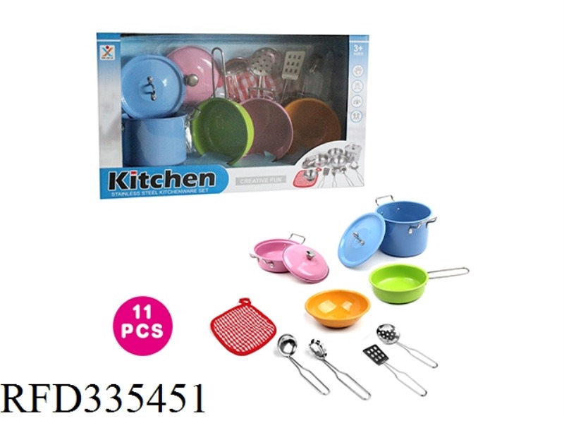 PLAY HOUSE STAINLESS STEEL TABLEWARE (PAINT)