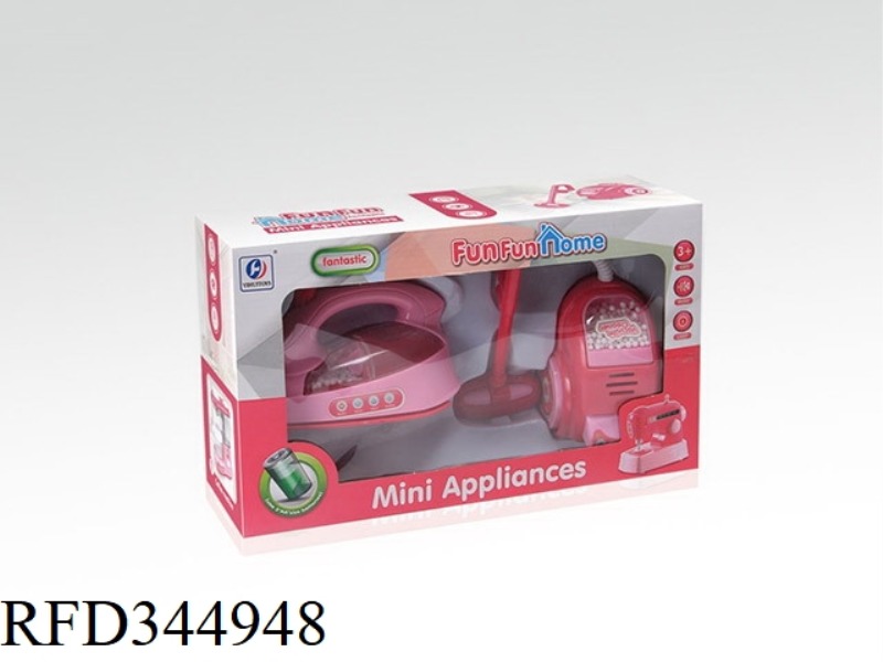 IRON + VACUUM CLEANER
