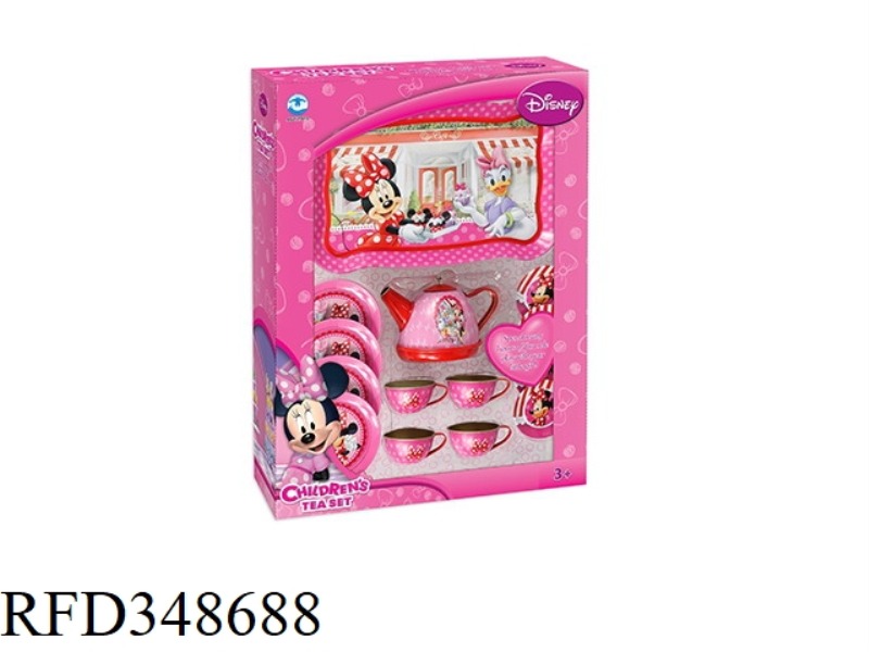 MICKEY PRINTED TEA SET 15PCS