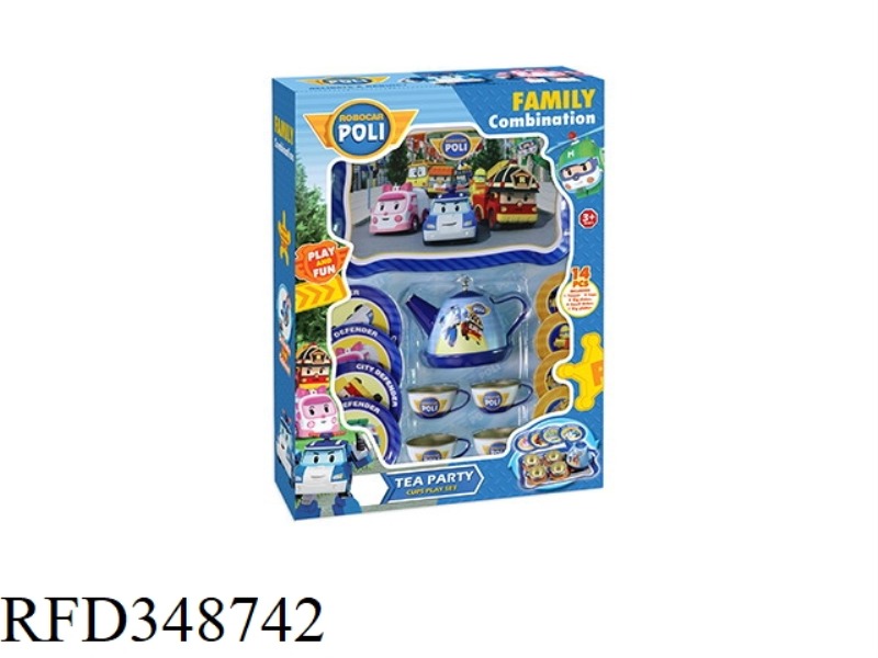 DEFORMATION CAR TEA SET 22PCS