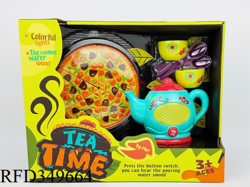 COLORFUL LIGHT MUSIC TEAPOT