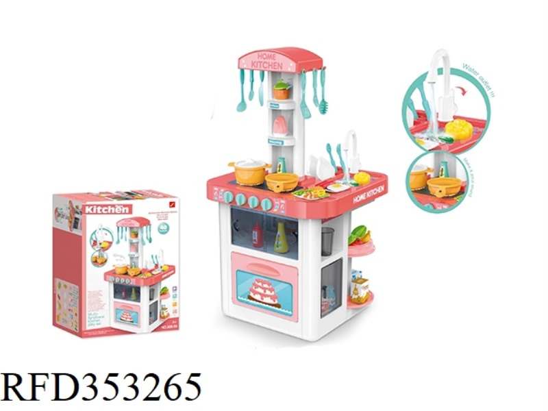 FASHION OUTLET KITCHEN DINING TABLE SET, WITH SOUND AND LIGHT (NOT INCLUDE）