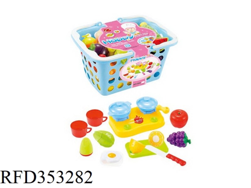 16-PIECE HAPPY CUT COOKING SET