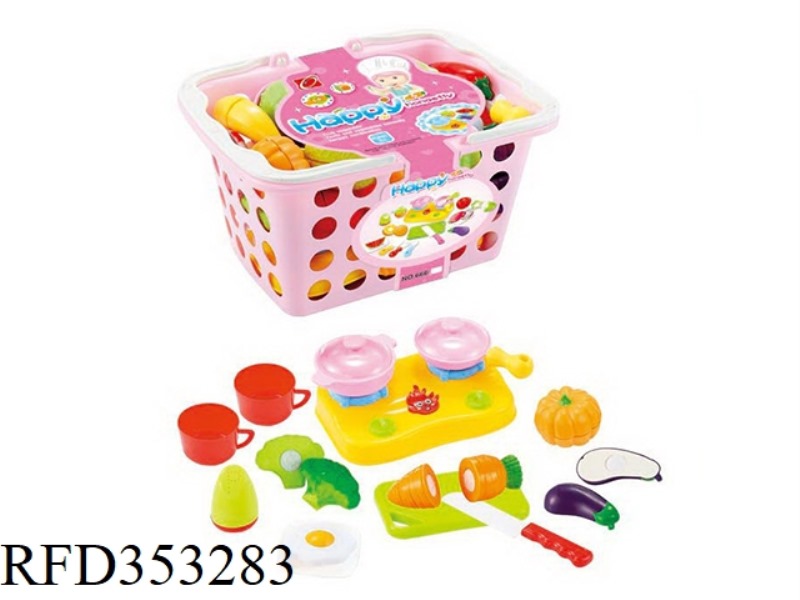 16-PIECE HAPPY CUT COOKING SET