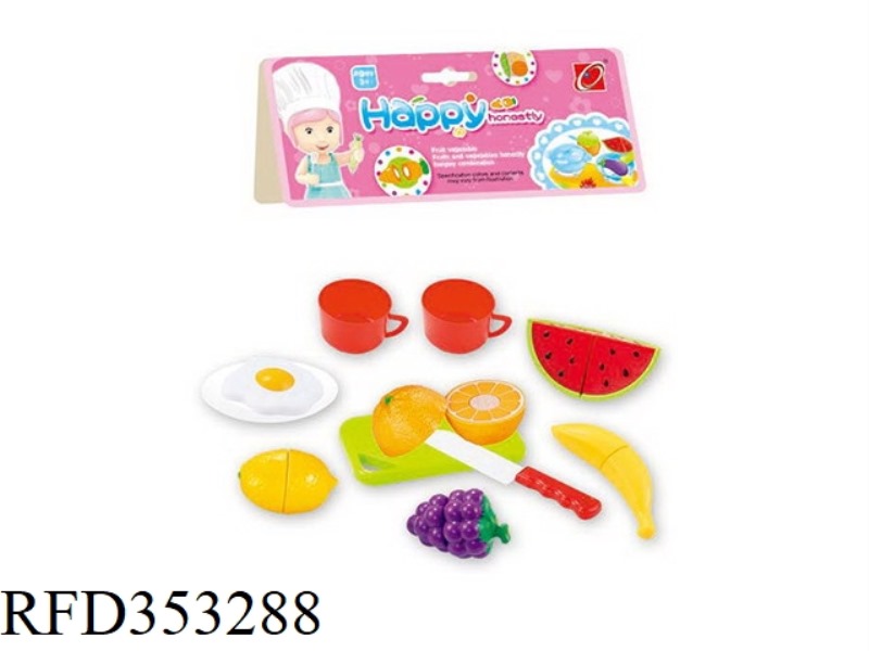 11 HAPPY CUT FRUITS