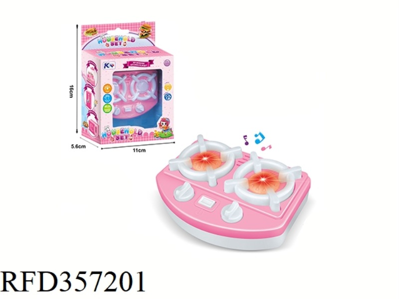 SMALL APPLIANCE SET (STOVE WITH MUSIC AND LIGHT)