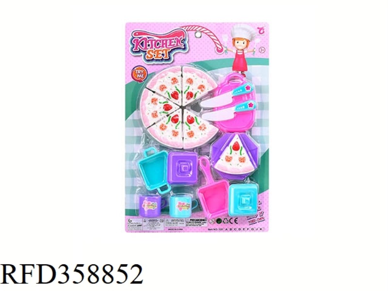 TABLEWARE + CUTABLE CAKE