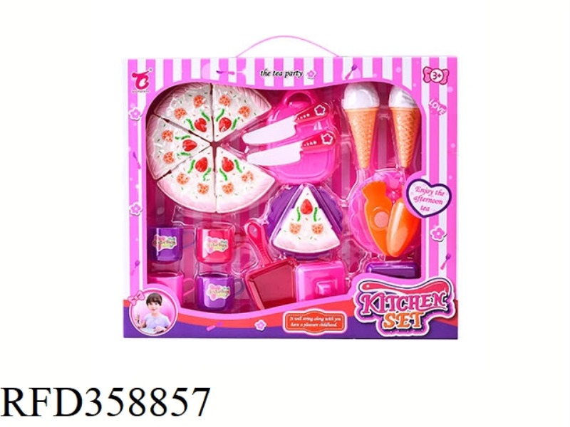 TABLEWARE + CUTABLE CAKE