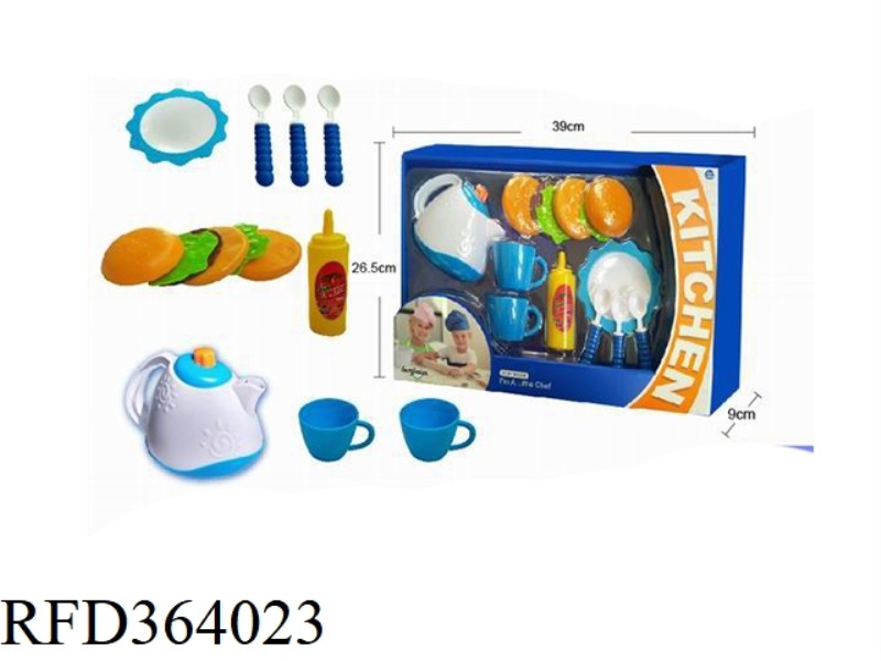 REAL COLOR SIMULATION TEA SET