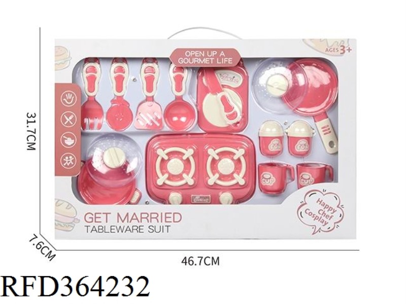 TIBETAN RED TABLEWARE