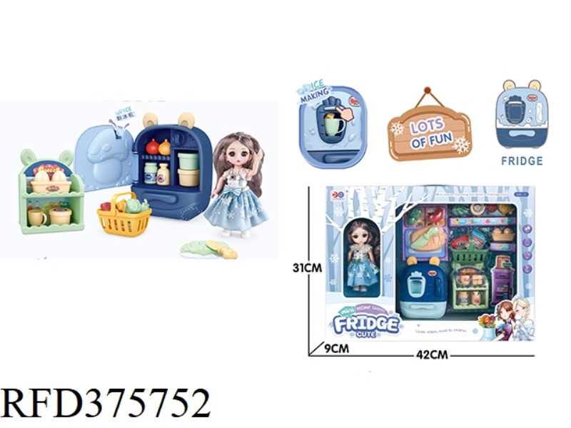 REFRIGERATOR + BARBIE