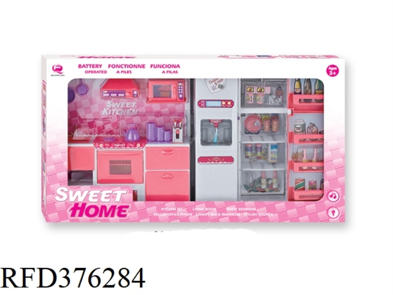 THE NEW PINK KITCHEN COMBINATION