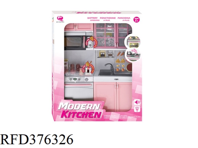 PINK KITCHEN COMBINATION
