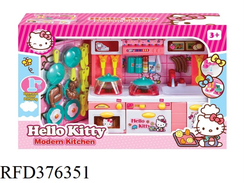 HELLOKITY ELECTRIC WATER OUTLET SOUND AND LIGHT KITCHEN SET