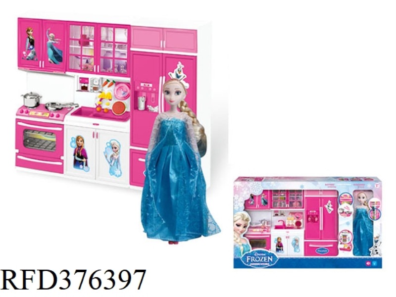 FROZEN FASHION KITCHEN AND BARBIE