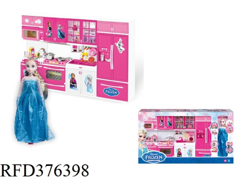 FROZEN FASHION KITCHEN AND BARBIE