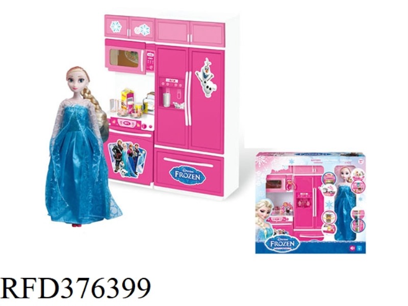 FROZEN FASHION KITCHEN AND BARBIE