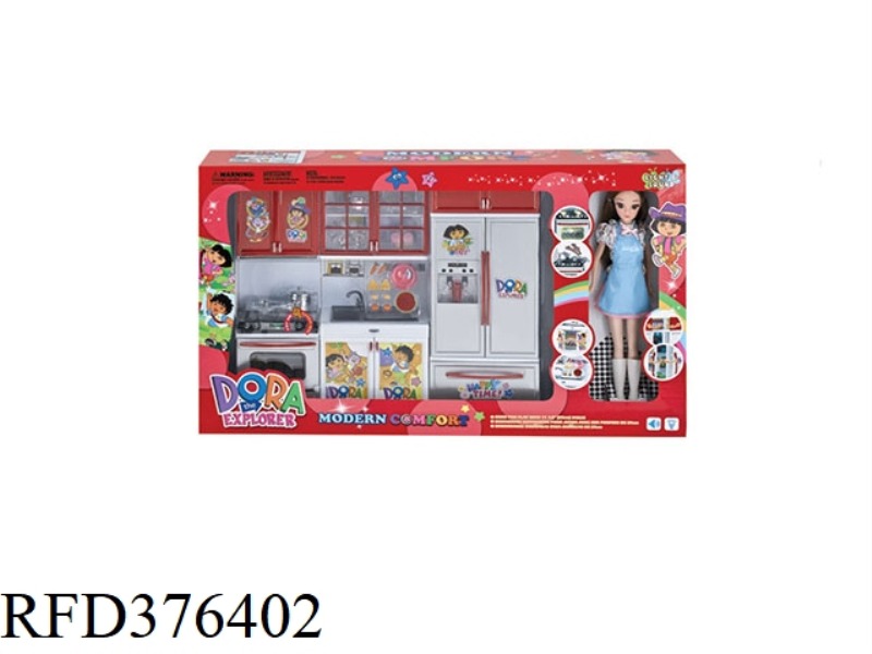DORA FASHION KITCHEN AND BARBIE