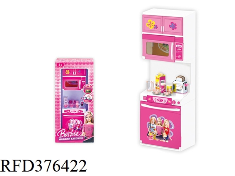 BARBIE MICROWAVE CABINET