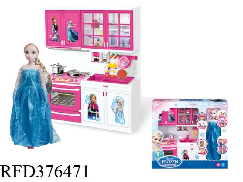 FROZEN FASHION KITCHEN AND BARBIE