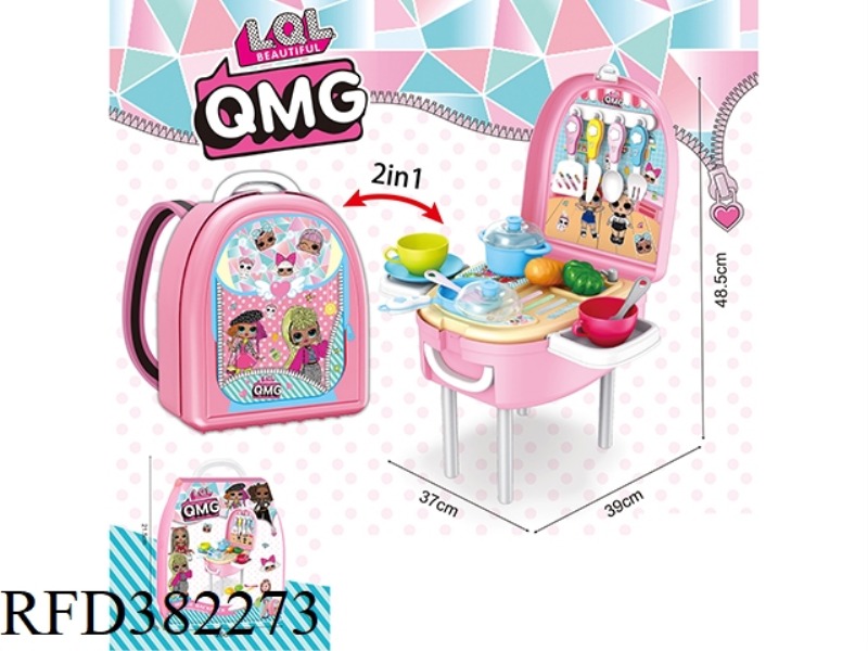 SURPRISE DOLL HAPPY TABLEWARE