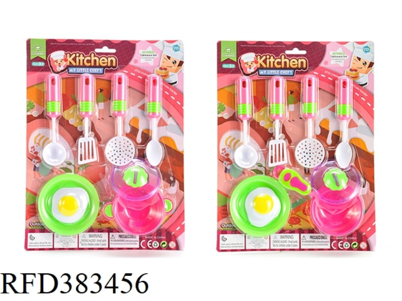 TWO TYPES OF TABLEWARE MIXED
