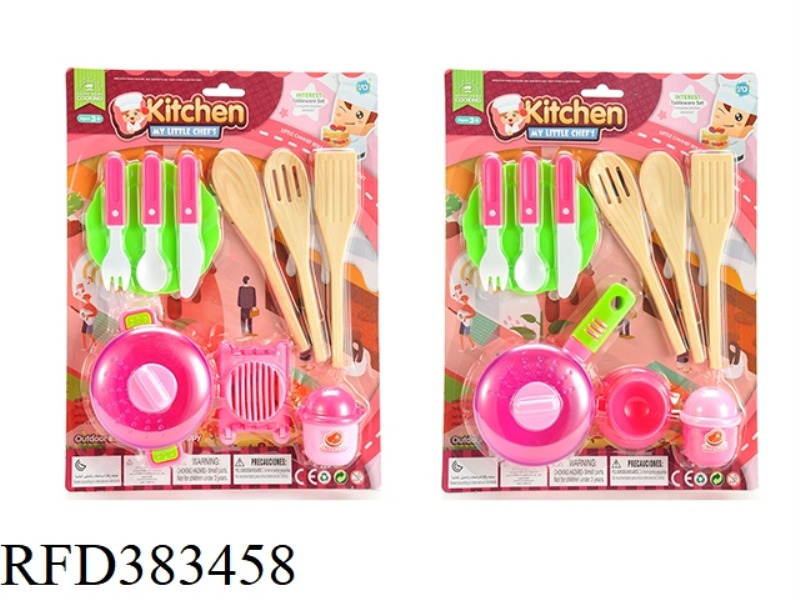 TWO TYPES OF TABLEWARE MIXED