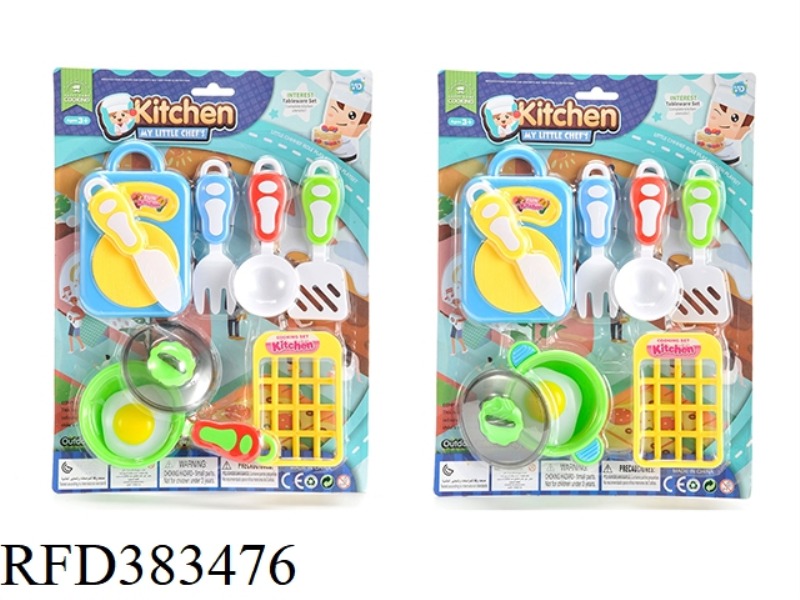 TWO TYPES OF TABLEWARE MIXED