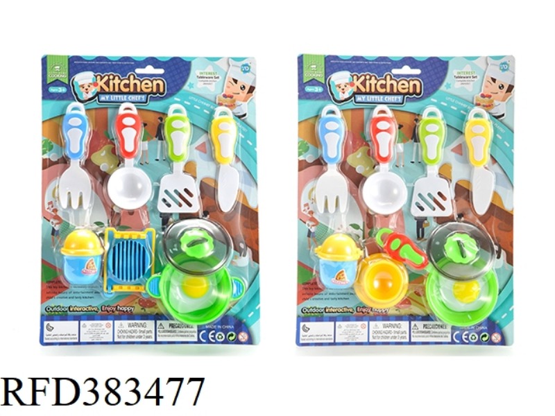 TWO TYPES OF TABLEWARE MIXED