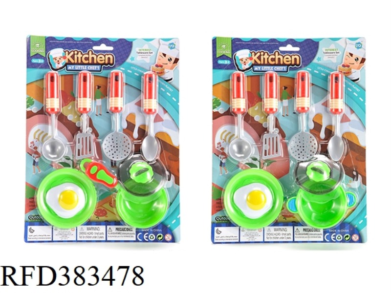 TWO TYPES OF TABLEWARE MIXED