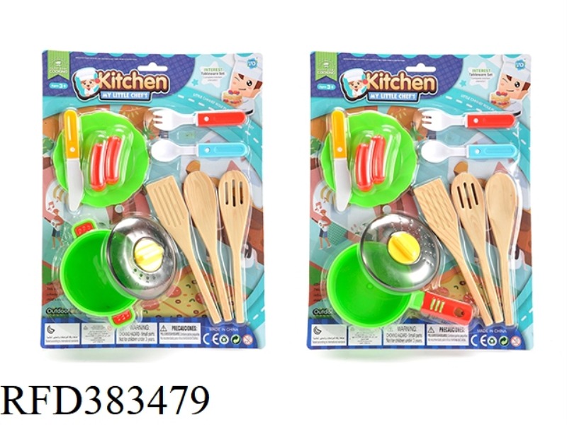 TWO TYPES OF TABLEWARE MIXED
