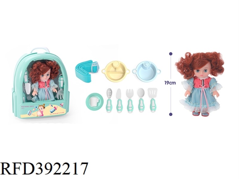 CUTLERY SET DOLL BACKPACK