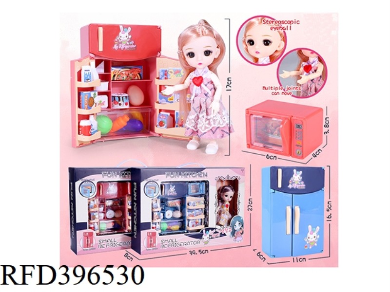 FAMILY KITCHEN REFRIGERATOR TOY