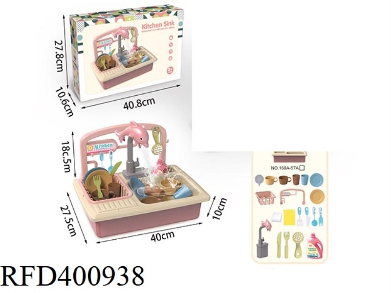 ELECTRIC WASH BASIN/PINK