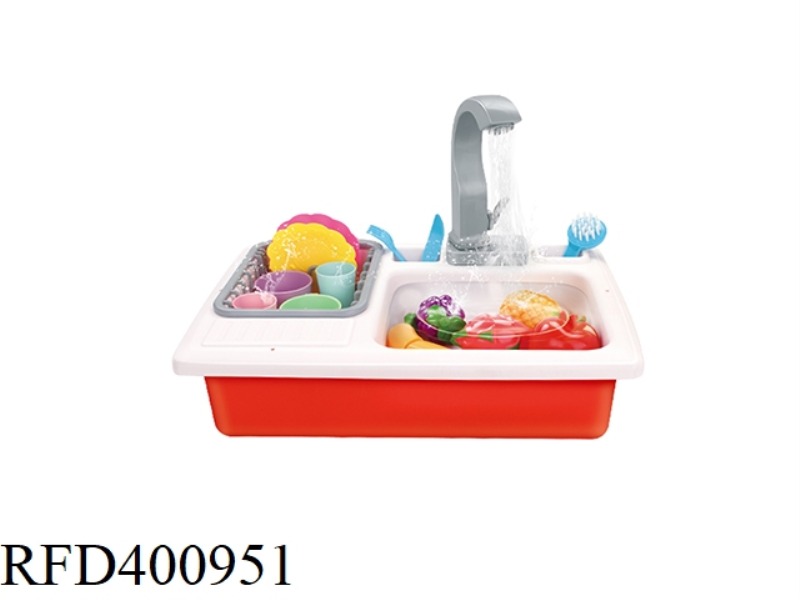 ELECTRIC WASH BASIN/RED