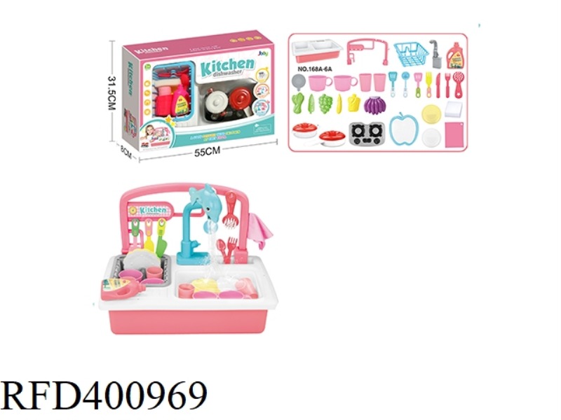 ELECTRIC WASH BASIN/PINK